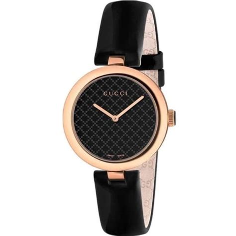 girls gucci watch black leather|leather gucci watch strap 42mm.